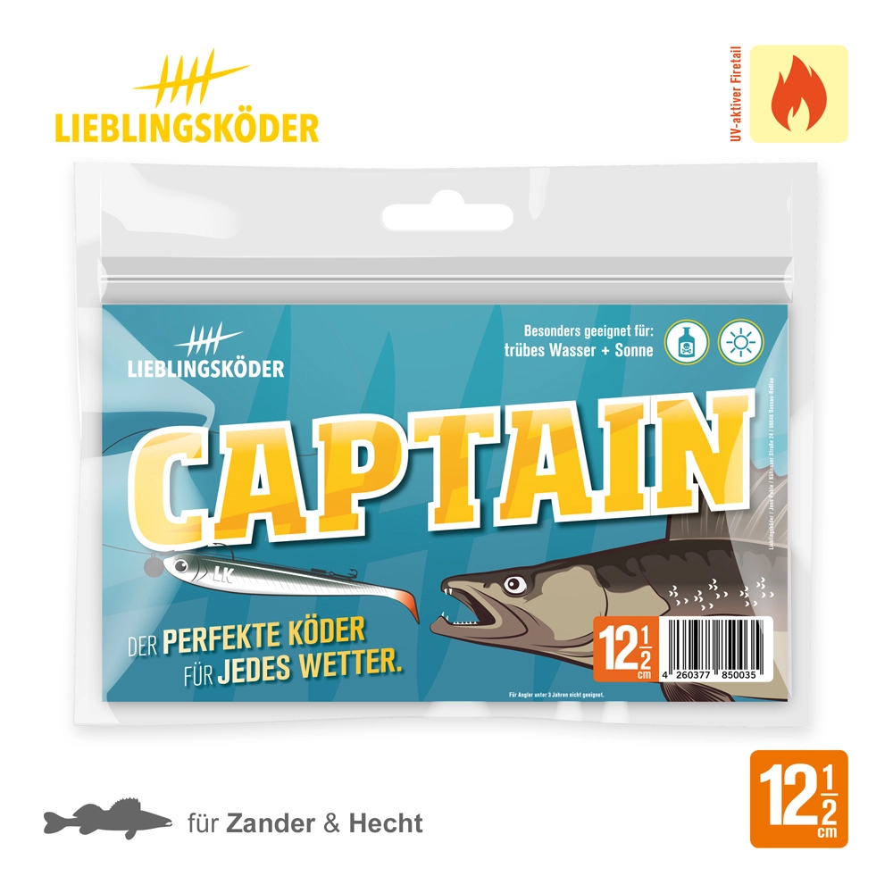 Lieblingsköder Captain 12.5 Cm 4 Lieblingsköder Captain 12.5 Cm - Afbeelding 2