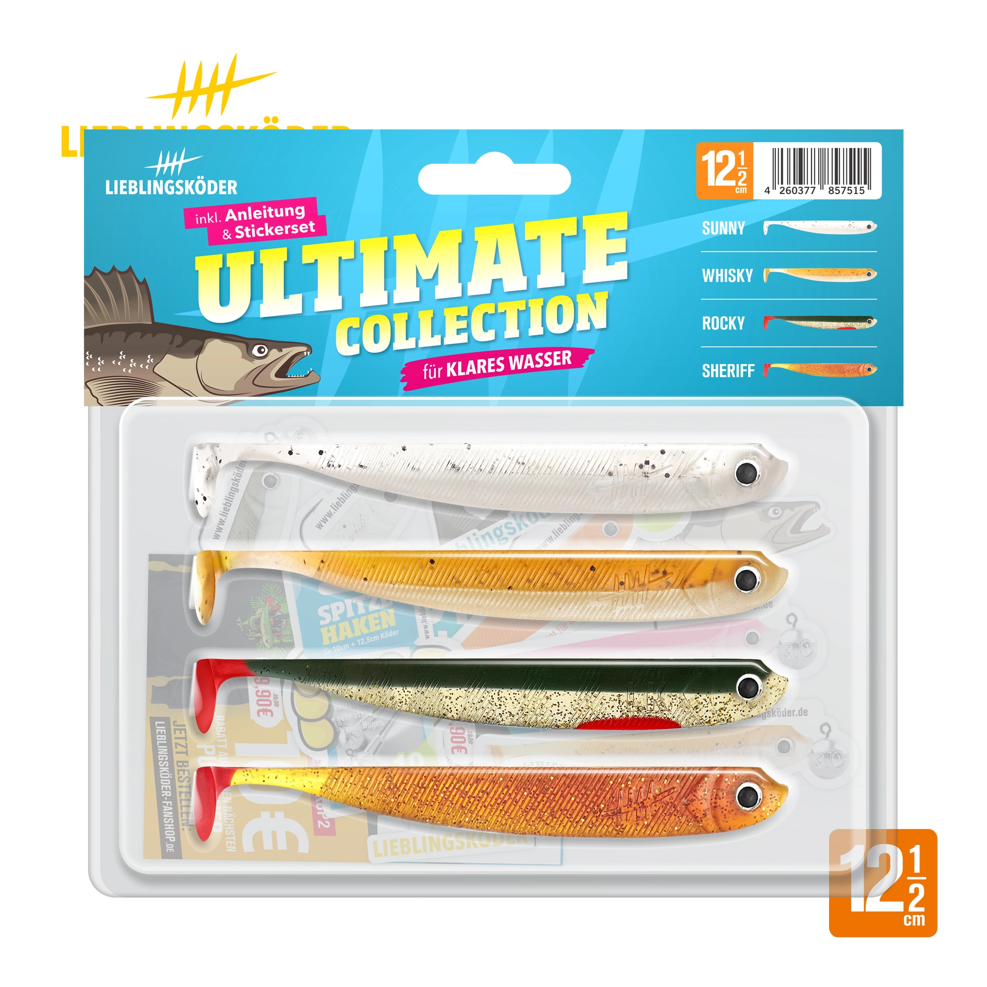 Lieblingsköder Ultimate Collection Helder Water 12.5 Cm 3 Lieblingsköder Ultimate Collection Helder Water 12.5 Cm