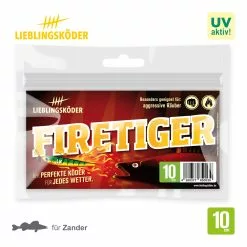 Lieblingskoder Firetiger 10 Cm -Roofvis Winkel 06 Firetiger Packshot