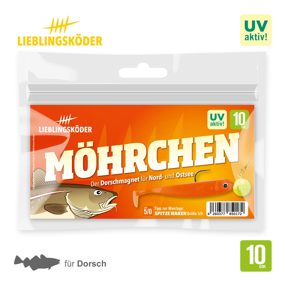 Lieblingsköder Mohrchen 10 Cm 4 Lieblingsköder Mohrchen 10 Cm - Afbeelding 2