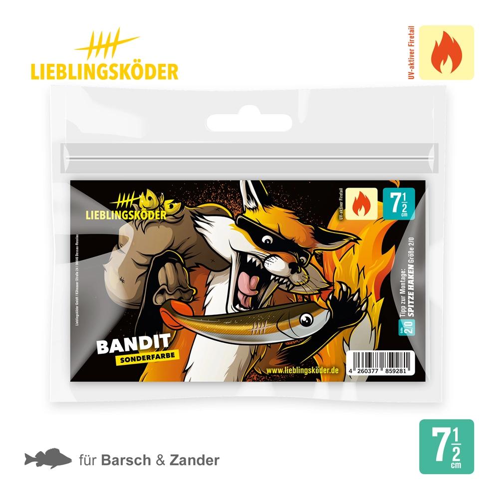 Lieblingskoder Bandit 7.5 Cm 4 Lieblingskoder Bandit 7.5 Cm - Afbeelding 2