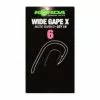Korda Wide Gape X Haak Maat 6 -Roofvis Winkel Gape X 6