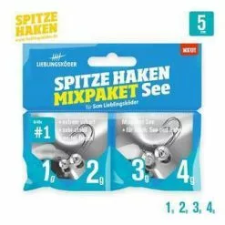Lieblingsköder Spitze Haken #1 Mixpakket See