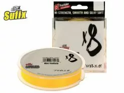 SUFIX X8 Braid Hot Yellow 150 Meter