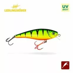 Lieblingsköder Firetiger Wobbler 1 Meter 15 Gr