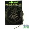 Korda Lead Clip Action Pack (Weed) 1 Korda Lead Clip Action Pack (Weed) -Roofvis Winkel korda korda lead clip action pack weed