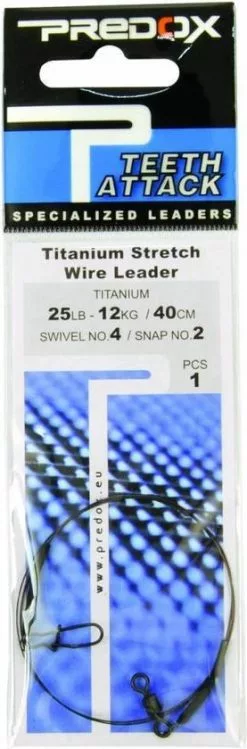 Predox Titanium Stretch Leader